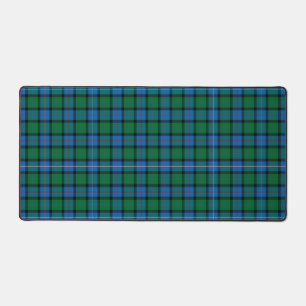 Scottish Flower of Scotland Tartan Plaid Desk Mat