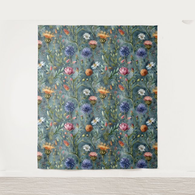 Scottish flowers tapestry (Front)