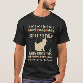 Scottish Fold Funny Ugly Sweat Vintage Retro pour