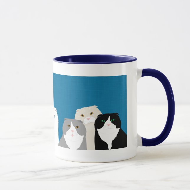 Scottish Fold Mug (Right)