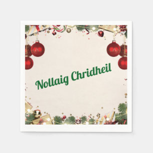 Scottish Gaelic Christmas Napkins