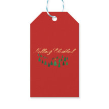 Scottish Gaelic gift tag Christmas