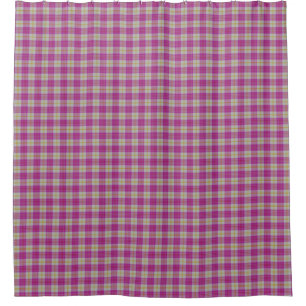 Scottish Gala Hot Pink Yellow Tartan Plaid