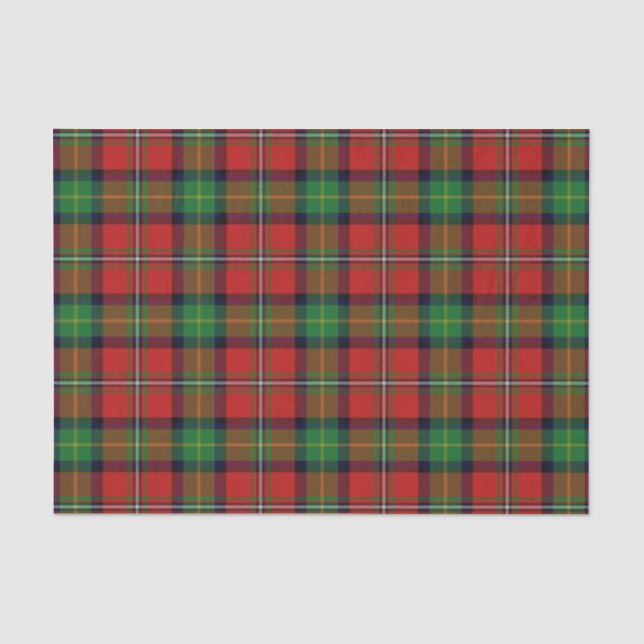 Scottish Gifts Clan Boyd Tartan Tissue Paper (Front)