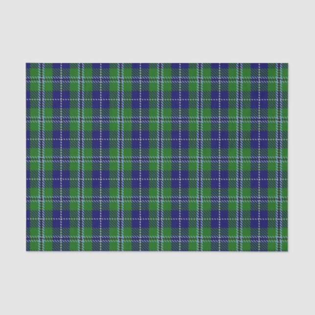 Scottish Gifts Clan Douglas Tartan Tissue Paper (Front)
