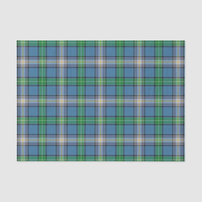 Scottish Gifts Clan MacDowall Tartan Tissue Paper (Front)