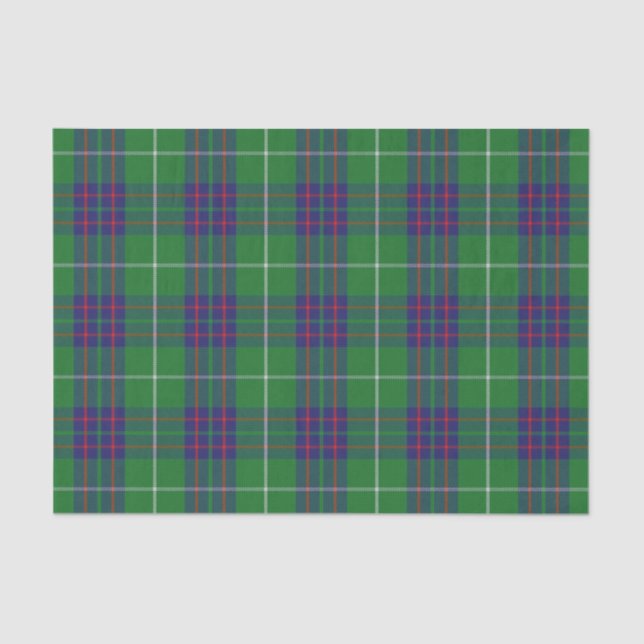 Scottish Gifts Clan MacIntyre Tartan Tissue Paper (Front)