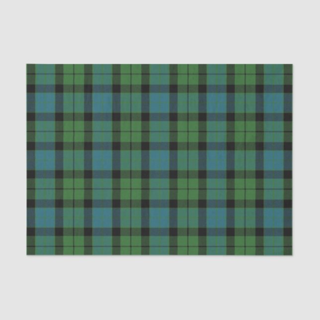 Scottish Gifts Clan MacKay Ancient Tartan Tissue Paper (Front)