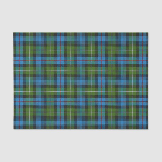 Scottish Gifts Clan MacKenzie Tartan Tissue Paper (Front)