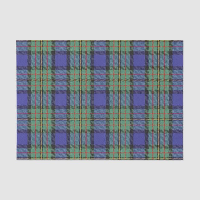 Scottish Gifts Clan MacLaren Tartan Tissue Paper (Front)