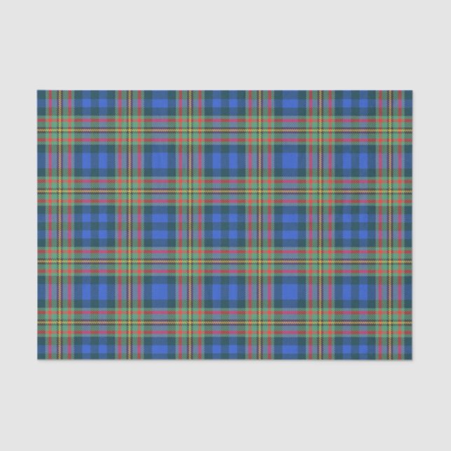 Scottish Gifts Clan MacLellan Tartan Tissue Paper (Front)