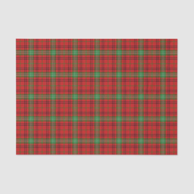 Scottish Gifts Clan Morrison Tartan Tissue Paper (Front)