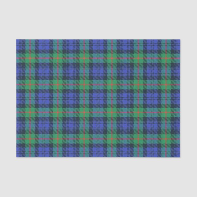 Scottish Gifts Clan Murray Tartan Tissue Paper (Front)