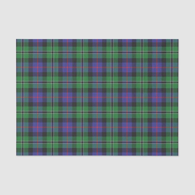 Scottish Gifts Clan Rose Tartan Tissue Paper (Front)