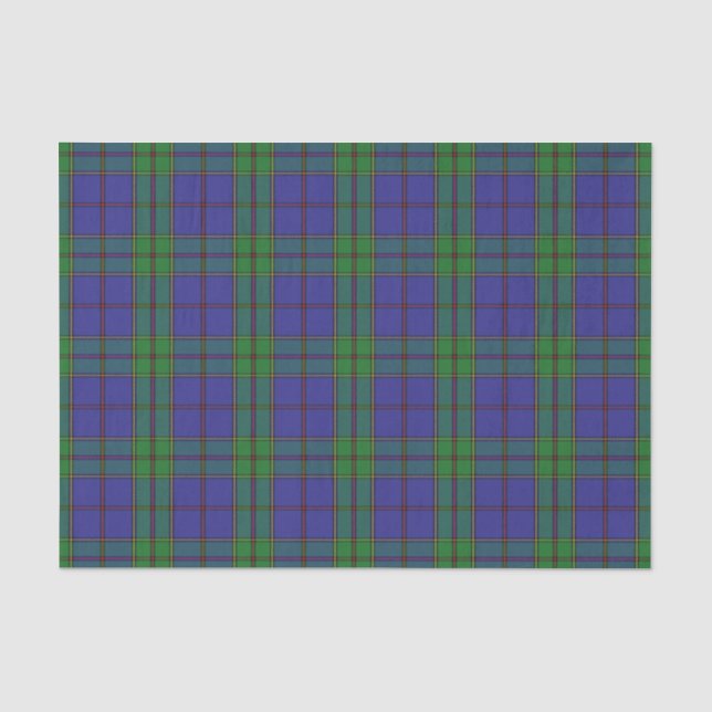 Scottish Gifts Clan Strachan Tartan Tissue Paper (Front)