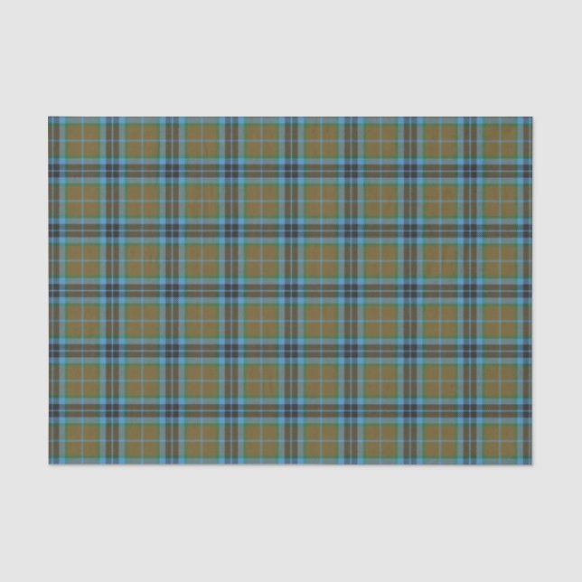 Scottish Gifts Clan Thompson Hunting Tartan Tissue Paper (Front)