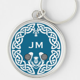 Scottish Golfer Gift Keychain