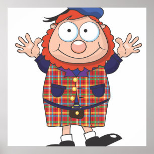 Scottish guy poster