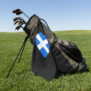 Scottish Heartflag gtcnt Golf Towel