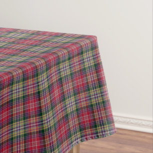 Scottish Heritage Plaid Dining Tablecloth