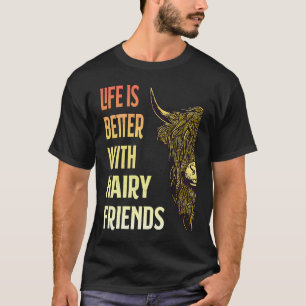 Scottish Highland Cattle Farmer Beef Cow Breeder T-Shirt