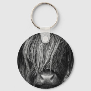 Scottish Highland Cattle - Scotland Keychain