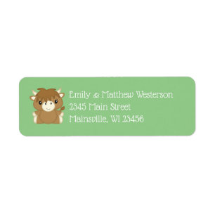Scottish Highland Cow Baby Shower