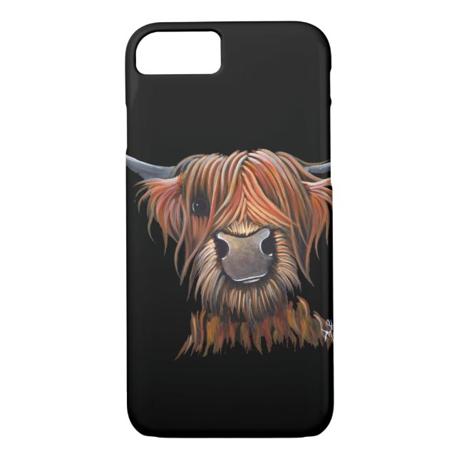 Scottish Highland Cow 'BRUCE' Iphone Galaxy Case-Mate iPhone Case (Back)