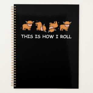 Scottish Highland Cow Cadeau Voici Comment je roul