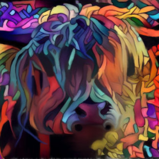 Scottish Highland Cow Jigsaw Puzzle