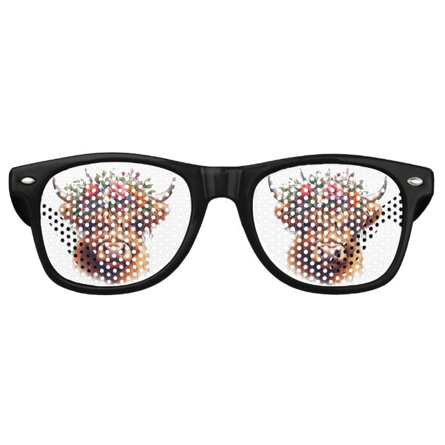 Scottish Highland Cow Sunglasses (Front)