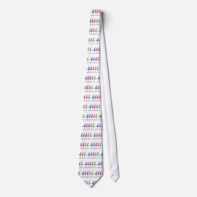 Scottish Highland Dance Line Tie (Front)