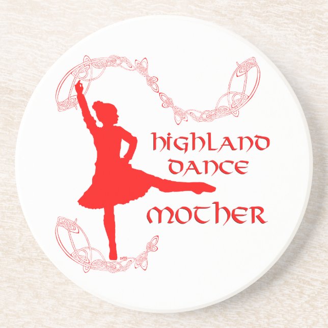 Scottish Highland Dance Mother Coaster (Front)