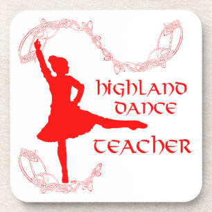 Scottish Highland Dance Teacher Coaster
