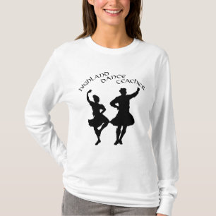 Scottish Highland Dance Teacher - Silhouette T-Shirt