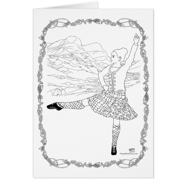 Scottish Highland Dancer (Front)