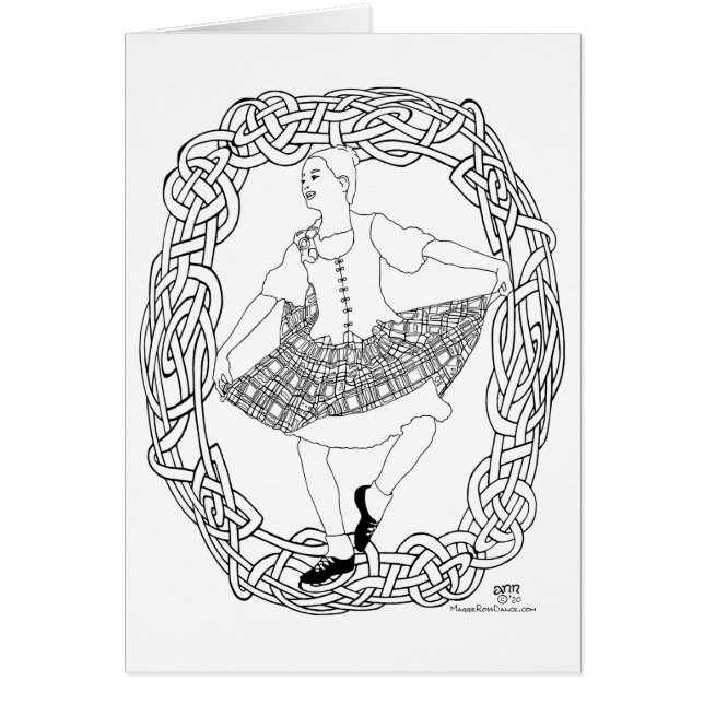 Scottish Highland Dancer (Front)