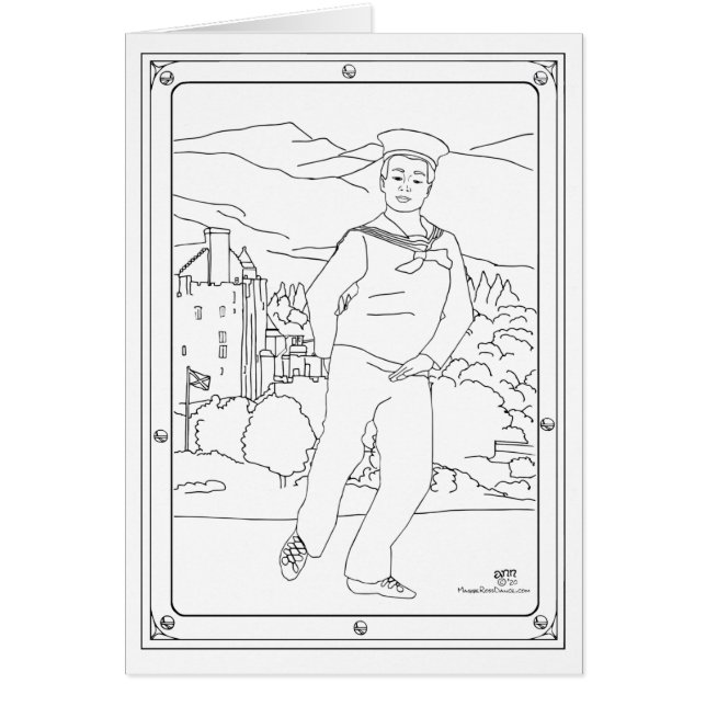 Scottish Highland Dancer (Front)