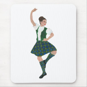Scottish Highland Dancer Campbell Mouse Pad
