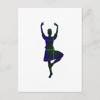Scottish Highland Dancer Postcard