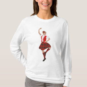 Scottish Highland Dancer Wallace Tartan T-Shirt