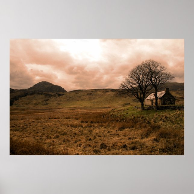 Scottish Highland Landscape Print (Front)