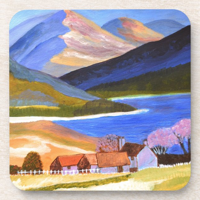 Scottish Highlands 2 Coaster (Front)