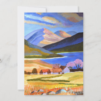 Scottish Highlands 2 Holiday Card