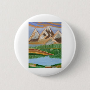 Scottish Highlands 3 2 Inch Round Button