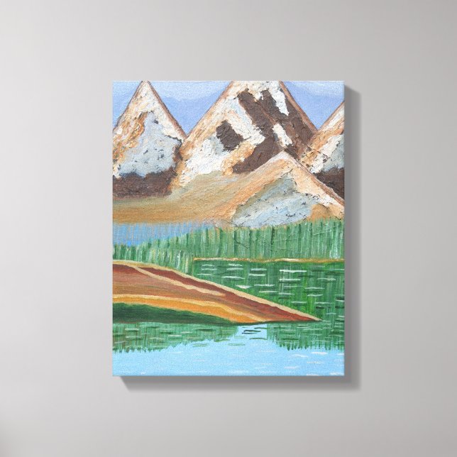 Scottish Highlands 3 canvas (Front)