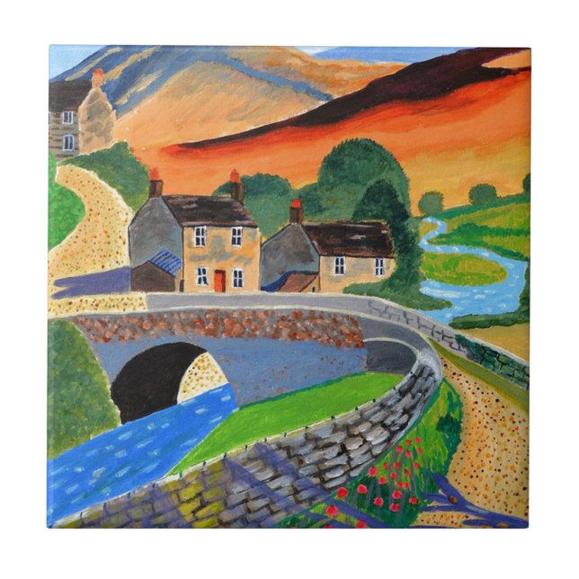 Scottish Highlands 3 Tile (Front)