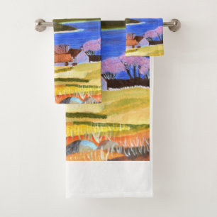 Scottish Highlands Bathroom Towel Set