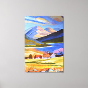 Scottish Highlands Canvas Art 