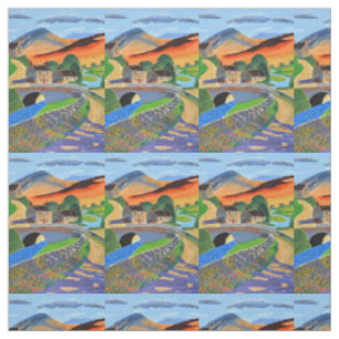 Scottish Highlands cotton fabric